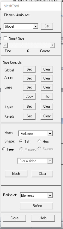 Generating the Mesh